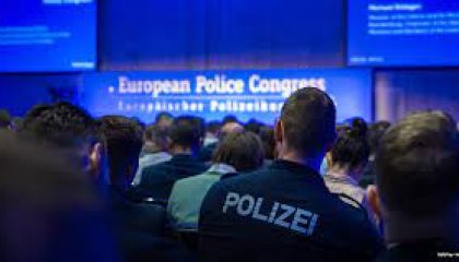 Blick in den Saal des Europäischen Polizeikongresses