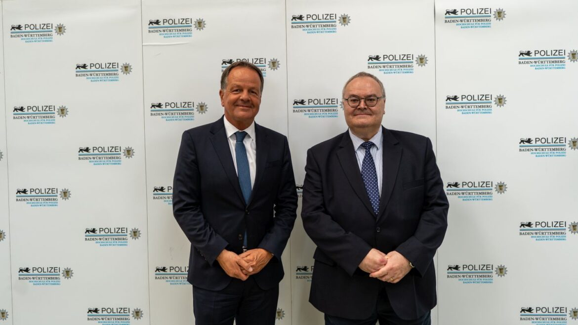 Präsident Zeiser (li.) und Prorektor Kastner (re.)