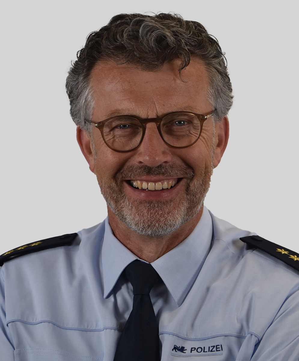 Zorn, Richard Polizeidirektor Richard Zorn, Leiter des Institutsbereichs Ausbildung Wertheim