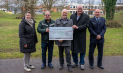 Gruppenbild von der Spendenübergabe in Lahr